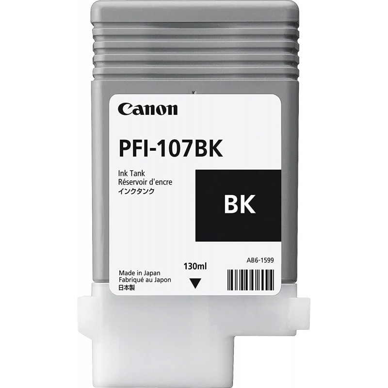 6noJL8lM0GjAFa1IGaj03J5S7m7ZckPNnftLy2lx Canon PFI-107BK (6705B001AA) bouteille d'encre Canon d'origine noir