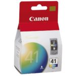 Cartouche d’encre Canon CL-41 couleur (CANCL41) – Tri-couleur d’origine pour PIXMA