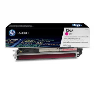 Cartouche toner HP 126A magenta originale CE313A pour imprimantes LaserJet