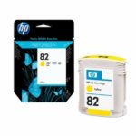 HP 82 Jaune C4913A cartouche d'encre HP d'origine 69 ml