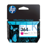 Cartouche d’encre HP 364 magenta originale CB319EE pour imprimantes à jet d’encre HP
