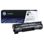 Cartouche toner HP 35A noire originale CB435A pour imprimantes LaserJet