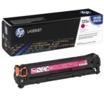 HP 125A Magenta – Toner HP LaserJet d’origine CB543A – Impression couleur de haute qualité.
