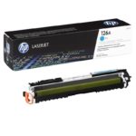 Cartouche toner HP 126A cyan originale CE311A pour imprimantes HP LaserJet Pro