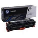 HP 312A Noir – Toner HP LaserJet original (CF380A) – Impression noire nette et durable.