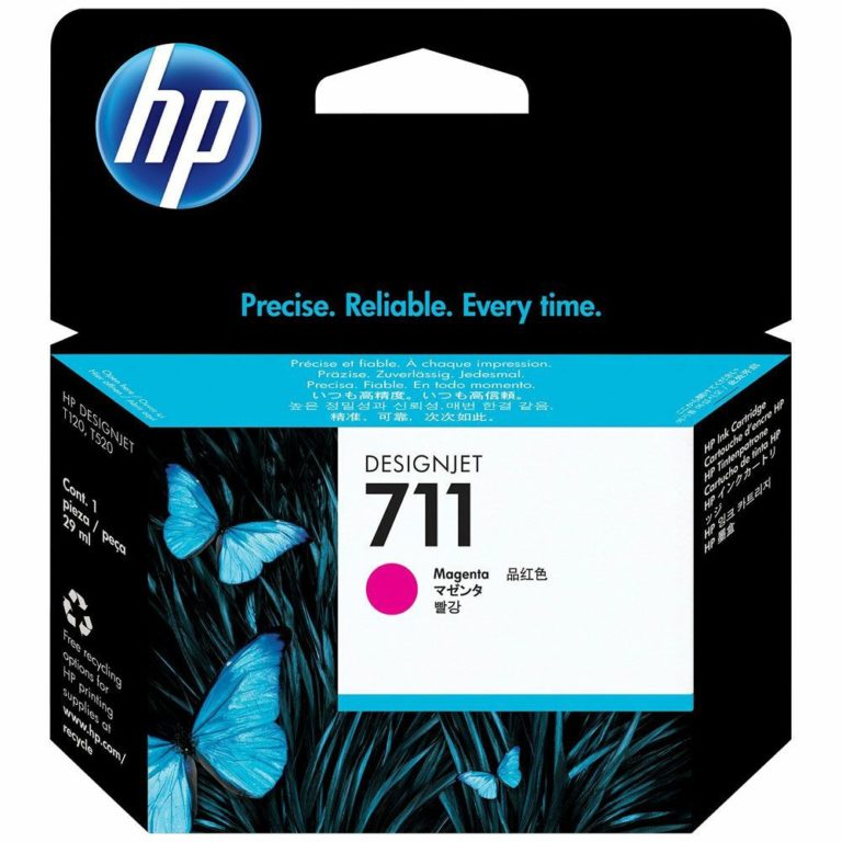 HP 711 Magenta cartouche d’encre HP originale CZ131A