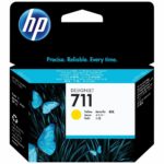 HP 711 Jaune cartouche d’encre HP originale CZ132A