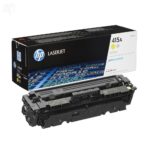 Toner HP 415A Jaune W2032A – Cartouche laser d’origine – 2 100 pages – Pour imprimantes HP M454 / M479