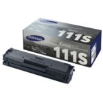 Cartouche toner Samsung MLT-D111S noire originale SU819A pour imprimantes laser Samsung