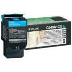 Toner LEXMARK Return C54x, X54x Cyan (C540A1CG)