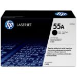 Toner HP 55A Noir (CE255A) original – pour imprimantes HP LaserJet P3015