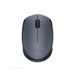 La Logitech M170 Gris est une souris sans fil compacte et ambidextre offrant une connexion 2,4 GHz fiable, une autonomie de 12 mois et une installation Plug & Play universelle.