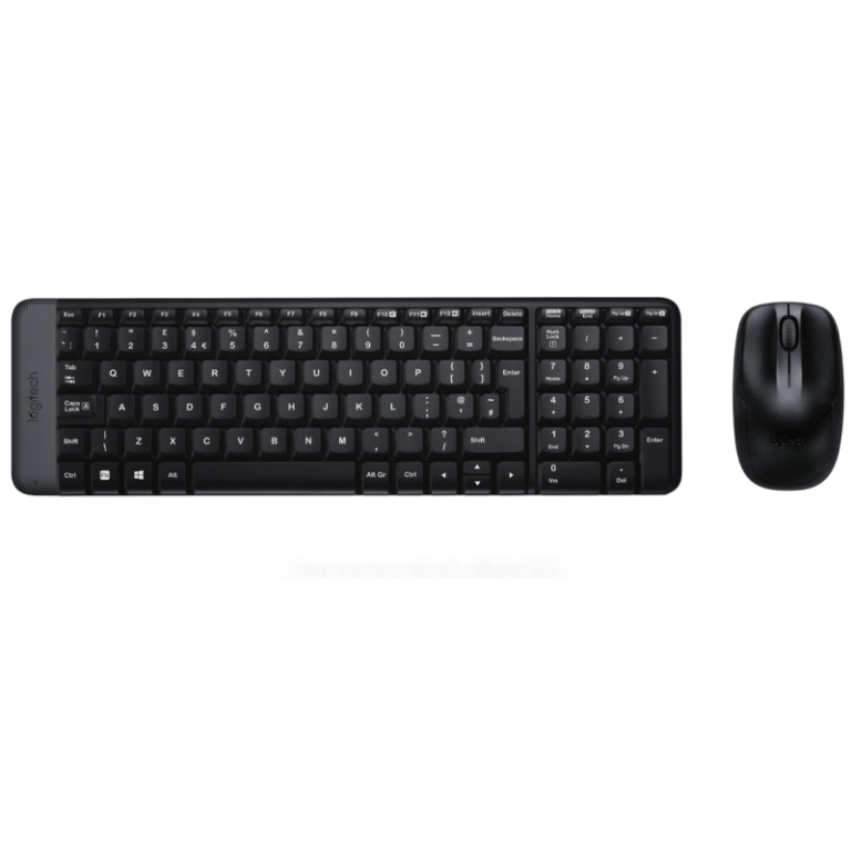 Clavier et souris sans fil Logitech MK220 AZERTY (920-008318)