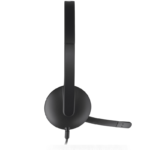 Casque Logitech H340 pour PC avec microphone anti-parasite - USB (981-000475) – Image 2