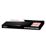 Clavier USB Casitech 104 touches étanche filaire noir pour PC