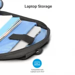 Sac à Dos PROMATE 15,6" Antivol et Résistant – Compartiment Sécurisé – Image 3