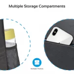 Sac à Dos PROMATE 15,6" Antivol et Résistant – Compartiment Sécurisé – Image 2