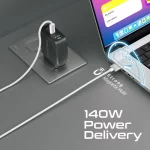 Câble de Charge USB-C vers MagSafe 3 140W à Haute Résistance pour MacBook – Image 5