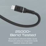 Câble Promate PowerLine-Ci120 USB-C vers Lightning Apple® avec Power Delivery 20 W – Image 8