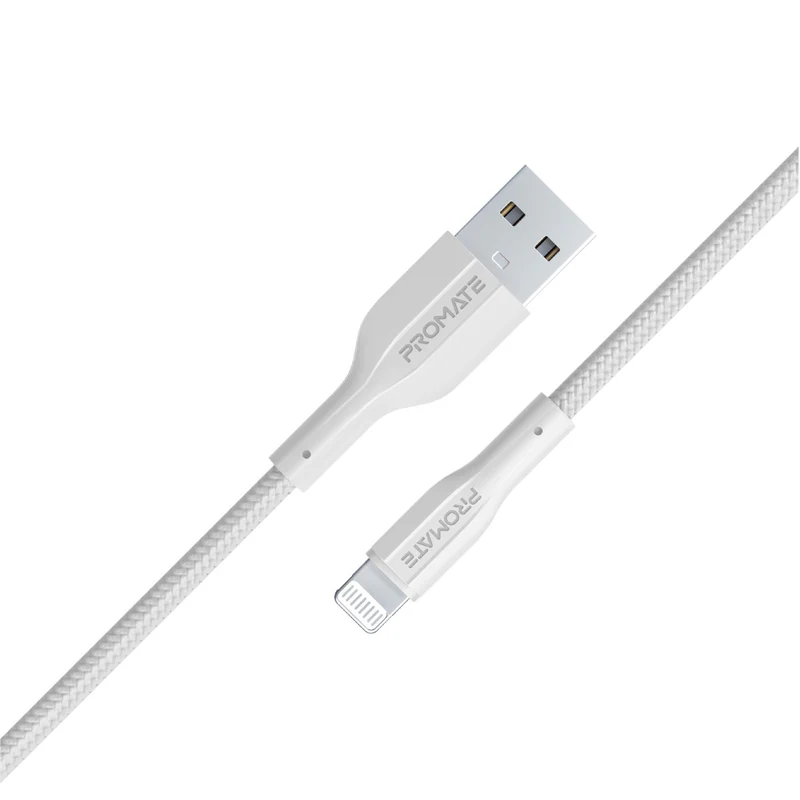 1200XCord-AiWhite-01-01_800x Câble Promate XCord-Ai ultra résistant Lightning pour iPhone et iPad