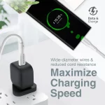 Câble Promate XCord-CC –  USB-C de Charge et de Transfert à Haute Résistance – Image 5