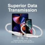 Câble Promate XCord-CC –  USB-C de Charge et de Transfert à Haute Résistance – Image 4
