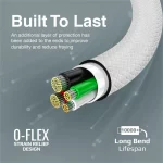 Câble Promate XCord-CC –  USB-C de Charge et de Transfert à Haute Résistance – Image 3