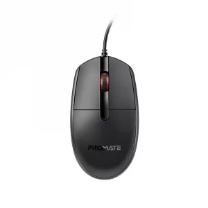 souris optique filaire PROMATE CM-1200 avec design ergonomique et USB