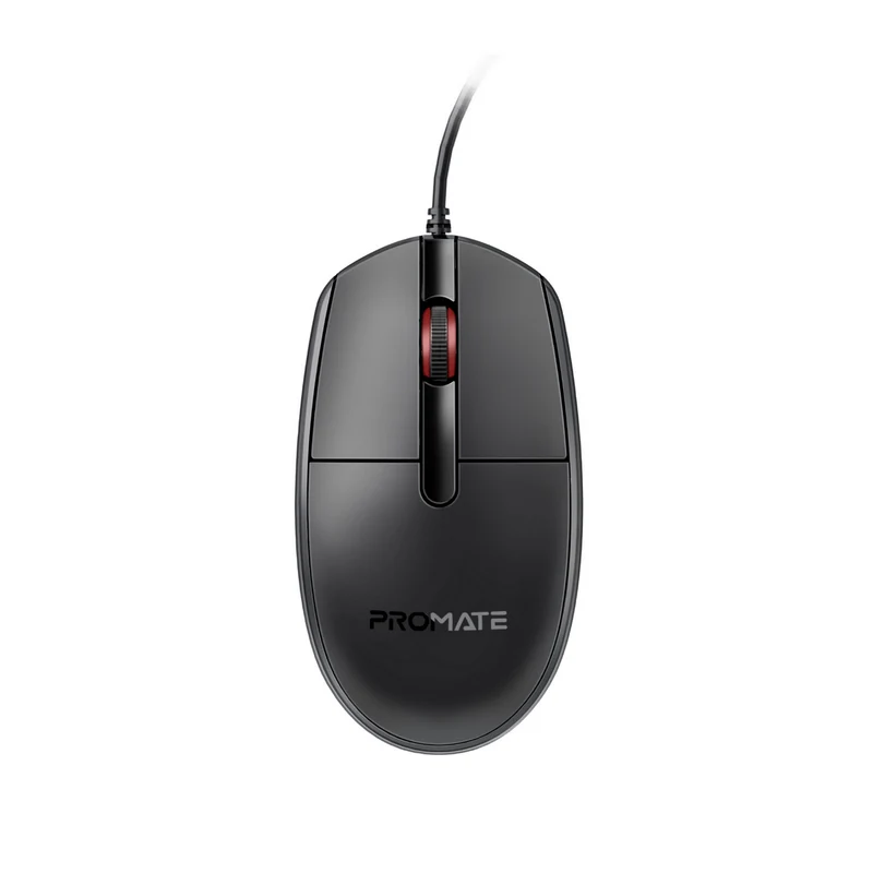CM-1200Ecom_1_800x souris optique filaire PROMATE CM-1200 avec design ergonomique et USB