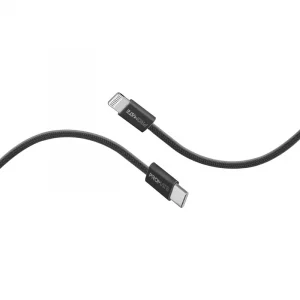 Câble Promate XCord-AC USB-C super flexible silicone charge rapide