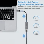 Adaptateur Promate GigaLink USB-C vers Ethernet Gigabit à Haute Vitesse – Image 5