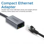 Adaptateur Promate GigaLink USB-C vers Ethernet Gigabit à Haute Vitesse – Image 4
