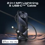 Câble Promate PowerLink-CCi – Charge Multi-Appareils 60 W Grande Vitesse – Image 7