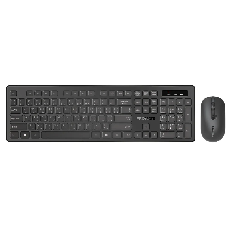 ProCombo-13Ecom_1_800x Clavier sans fil PROMATE ProCombo-14 avec repose-paume et souris ambidextre Clavier sans fil PROMATE ProCombo-13 avec repose-paume et souris ambidextre