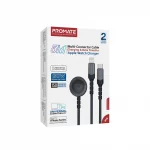 Câble Promate iCharge-Trio 5-en-1 – Multi-Connecteur USB-C, Lightning, Micro-USB – Image 2