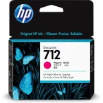 Cartouche d'encre HP 712 Magenta 3ED68A - Emballage original HP avec vue produit