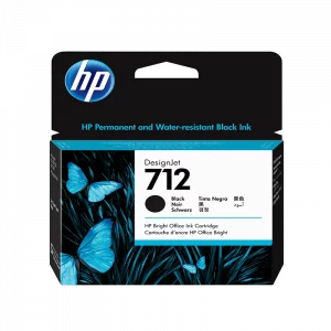 Cartouche HP 712 Noir 3ED71A Grande Capacité - Packaging HP