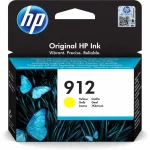 Cartouche HP 912 Jaune 3YL79AE - Packaging professionnel jaune HP