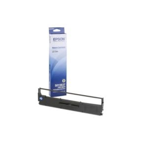 Ruban Epson Noir original C13S015637 pour LX-350/LX-300 - Emballage scellé Epson