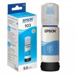 Bouteille d'encre Epson 103 Cyan originale C13T00S24A pour EcoTank - Format pratique