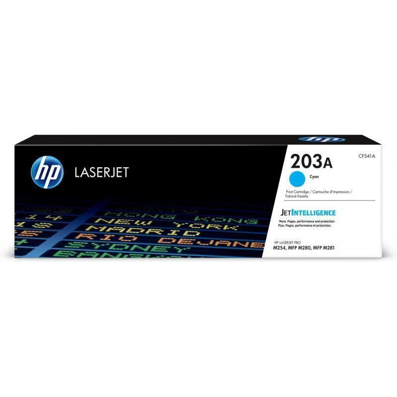 CF541A Toner HP 203A Cyan Original CF541A pour imprimantes LaserJet Pro