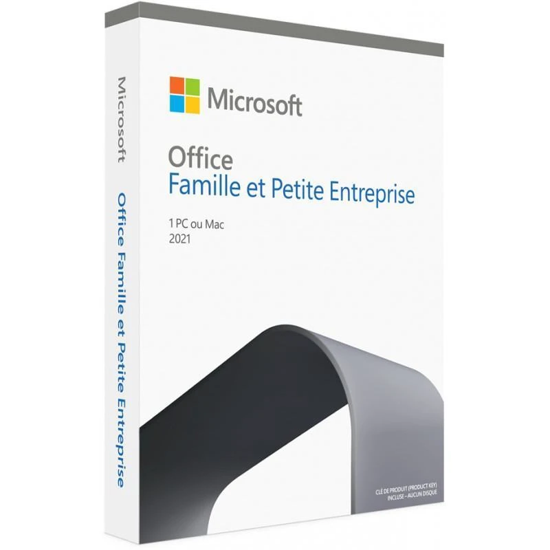 T5D-03523 Microsoft Office Famille et Petite Entreprise 2021 licence définitive pour PC ou Mac