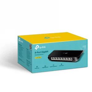 Switch de bureau TP-Link TL-SG1008 avec 8 ports Gigabit RJ45