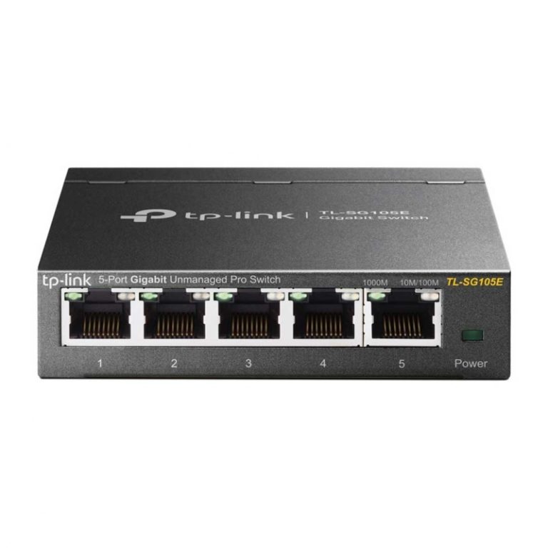 Switch TP-Link TL-SG105E – Easy Smart 5 ports Gigabit métallique