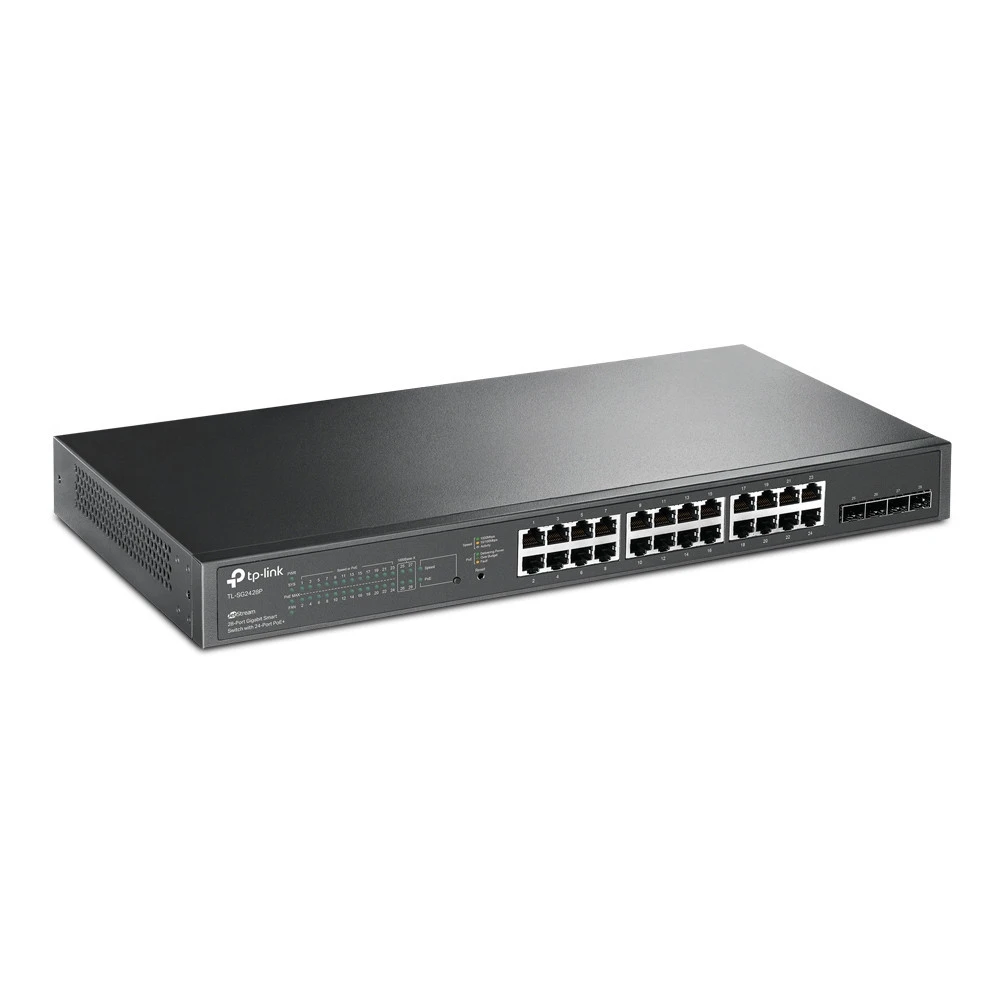 Switch TP-Link TL-SG2428P 28 ports - 24 ports PoE+ 400W - Montage en rack 1U