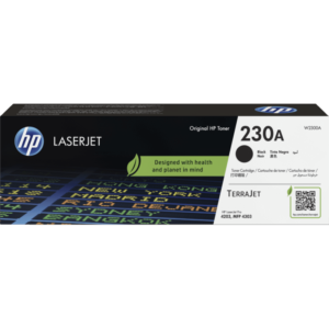 Toner noir HP 230A W2300A original pour HP LaserJet Pro 4201 4301