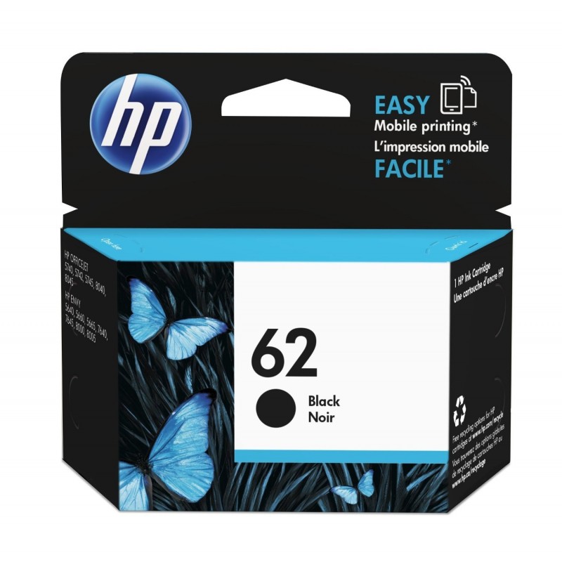 C2P04AE cartouche encre HP 62 originale