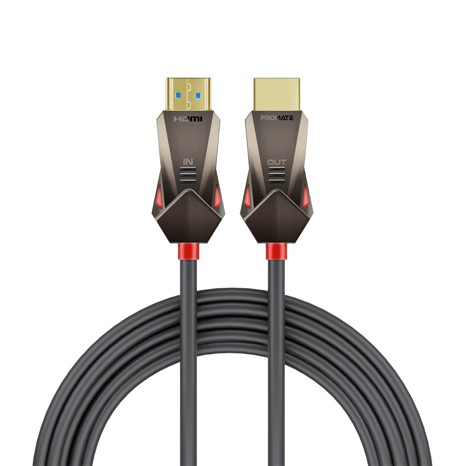 ProLink4K60-20M Ecom_1 Câble HDMI Promate audio vidéo, Câble HDMI Promate ProLink4K60-20M 20m 4K Ultra HD 60Hz