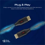 ProLink4K60-300 - Câble HDMI Promate audio vidéo HDMI® ultra haute définition 4K – Image 3