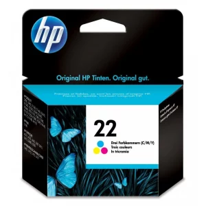 Cartouche d'encre HP 22 tri-couleur C9352AE d’origine